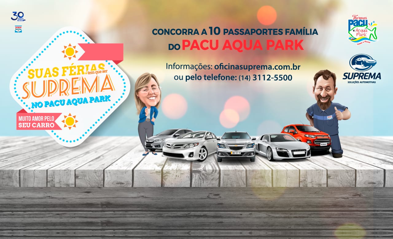 Suprema – Promoção de Férias te leva para o Thermas mais bonito da nossa região