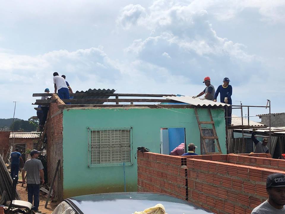 Força-tarefa é realizada em Rubião Junior após rastro de destruição com forte chuva