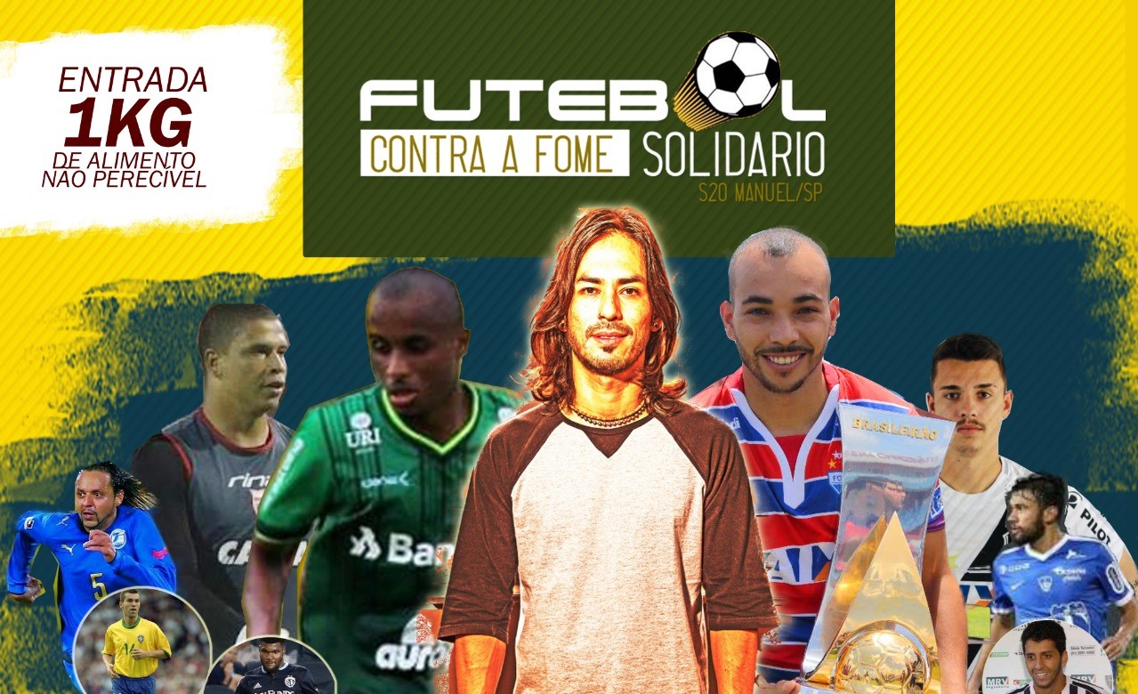 Futebol Solidário vai reunir jogadores e músicos em São Manuel neste domingo, dia 16 Futebol Solidário vai reunir jogadores e músicos em São Manuel neste domingo, dia 16