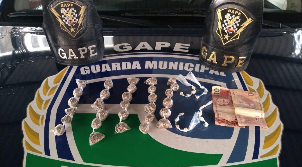 GAPE apreende adolescente de 15 anos por tráfico de drogas em Rubião Júnior