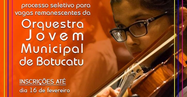 Cultura fará seleção para vagas remanescentes da Orquestra Jovem Cultura fará seleção para vagas remanescentes da Orquestra Jovem