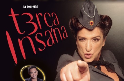 Espetáculo “TERÇA INSANA” com Grace Gianoukas é a atração do Teatro Municipal nesta sexta, 08 Espetáculo “TERÇA INSANA” com Grace Gianoukas é a atração do Teatro Municipal nesta sexta, 08