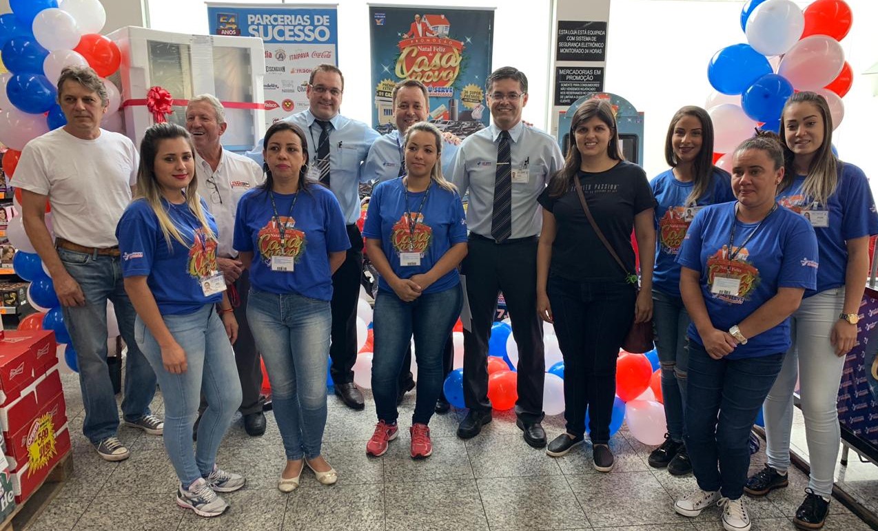 Jaú Serve entrega prêmios da campanha “Natal Feliz de Casa Nova” em Botucatu