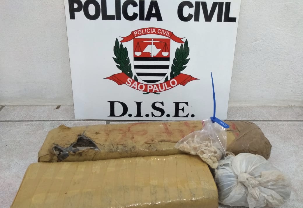 DISE apreende grande quantidade de droga no Jardim Monte Mor