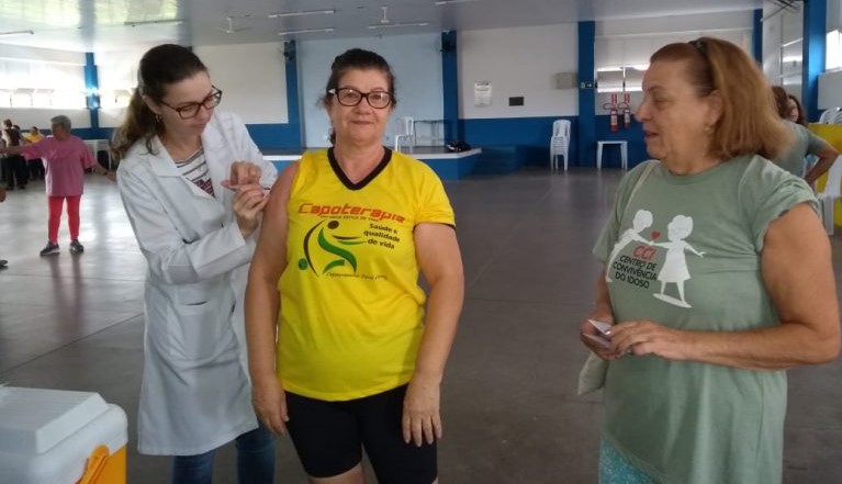 Campanha de vacinação contra a gripe atinge 51,36% do público-alvo em são Manuel Campanha de vacinação contra a gripe atinge 51,36% do público-alvo em são Manuel