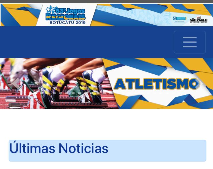 Prefeitura de Botucatu lança site oficial dos Jogos Regionais 2019
