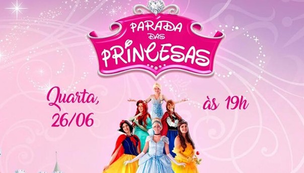Shopping Botucatu fará “Parada das Princesas” na quarta-feira, dia 26