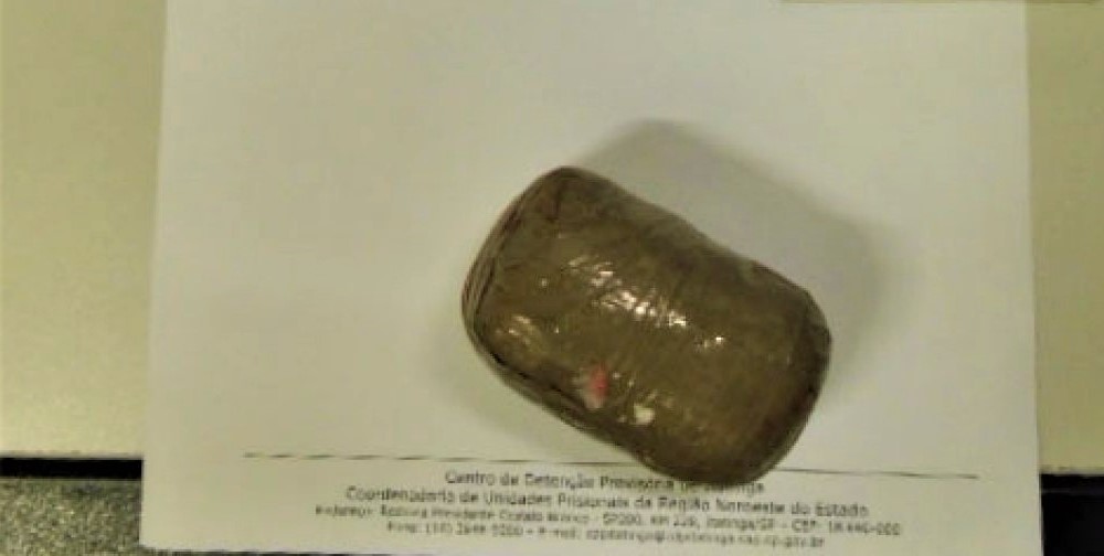 CDP de Itatinga: mulher é detida tentando entrar com pacote de maconha escondido no ânus