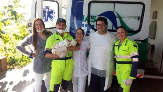 parto realizado na rodovia