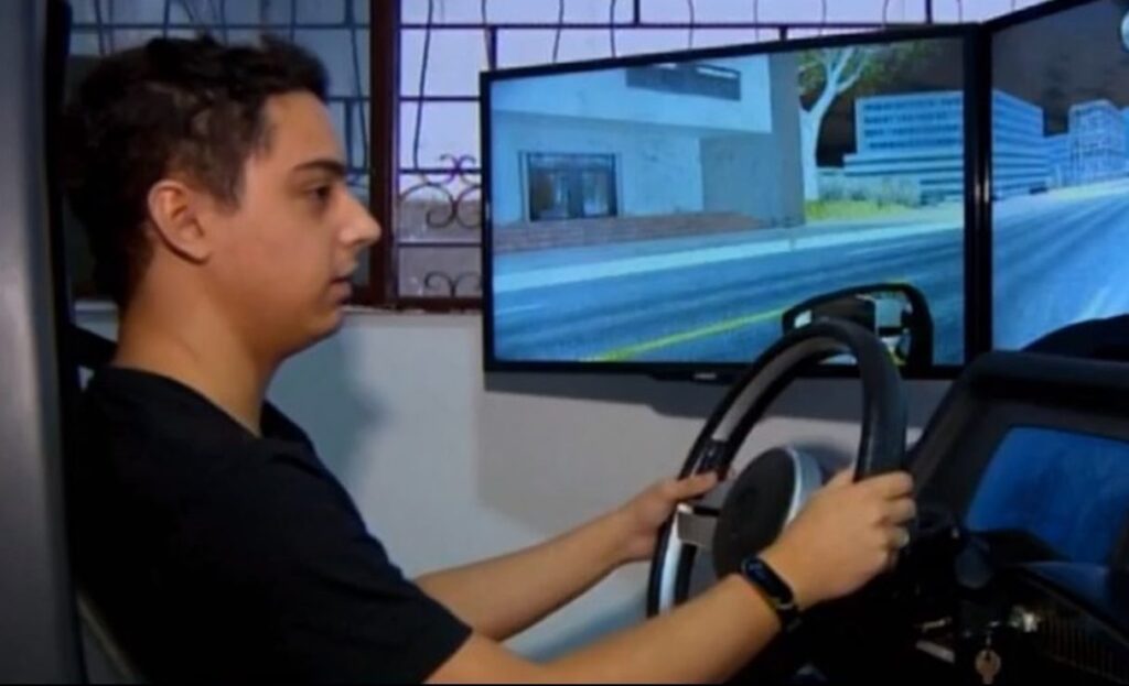 aula de simulador