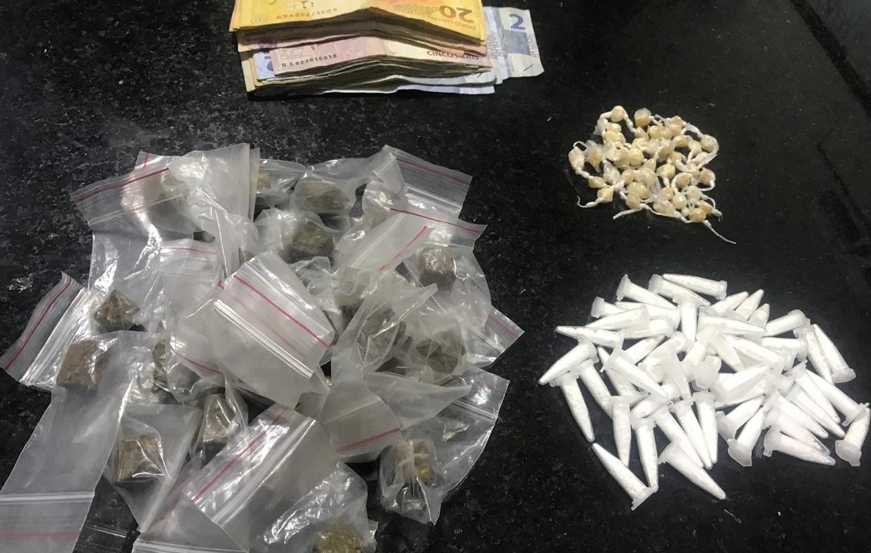 Adolescente é apreendido com grande quantidade de droga em São Manuel