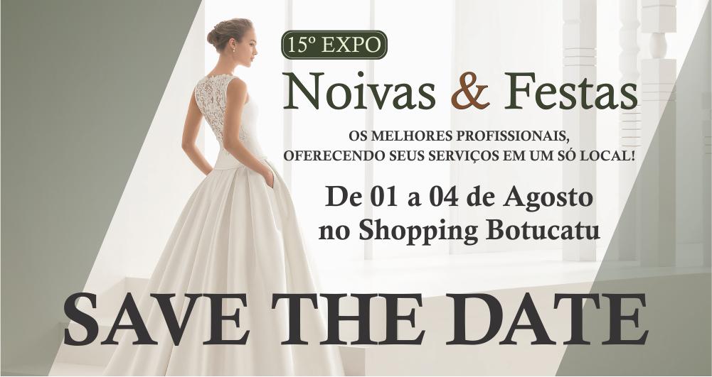 Expo Noivas & Festas começa nesta quinta-feira, 01, no Shopping Botucatu