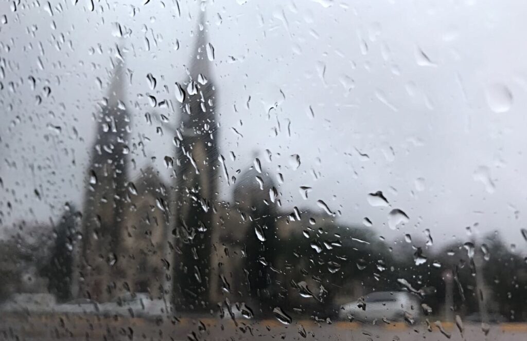 Chuva em Botucatu