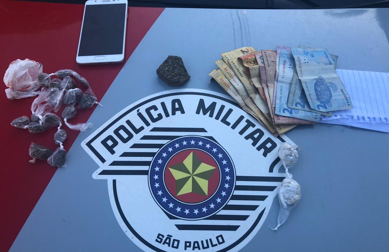 Homem é preso por tráfico em Rubião Junior