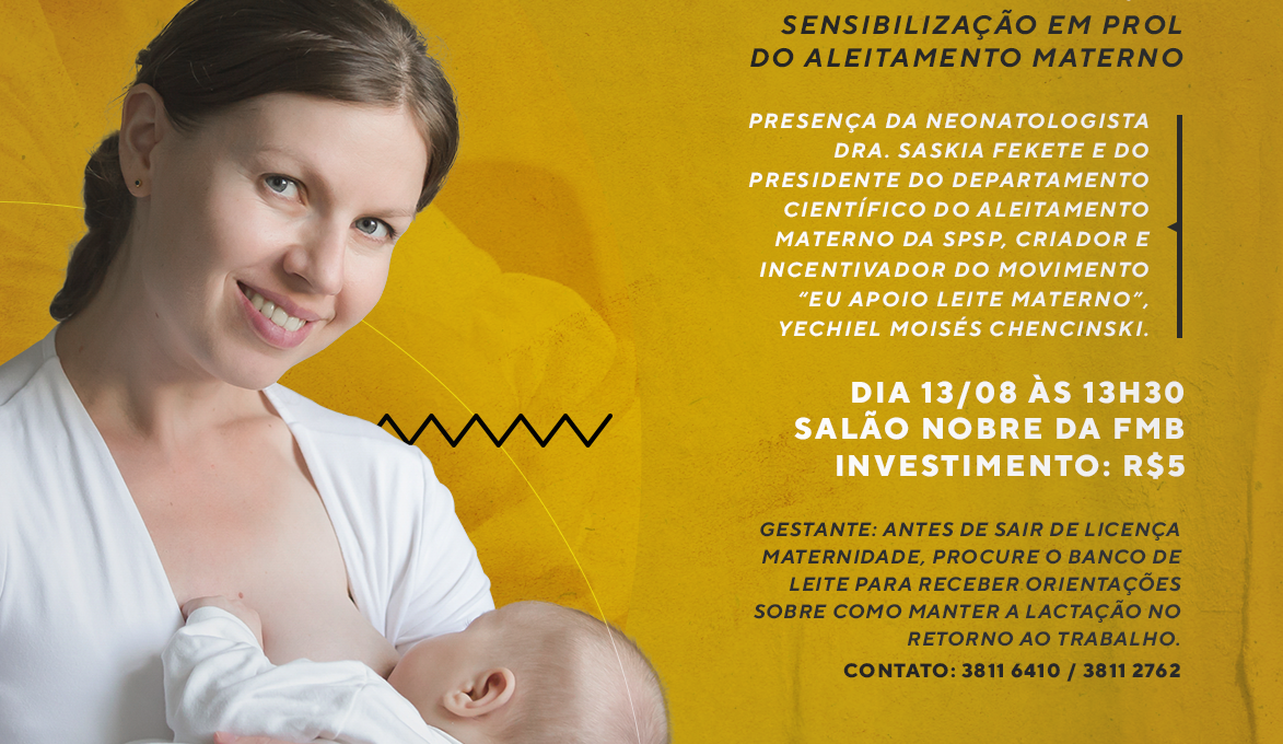 Hc realiza evento em prol do aleitamento materno | jornal acontece botucatu