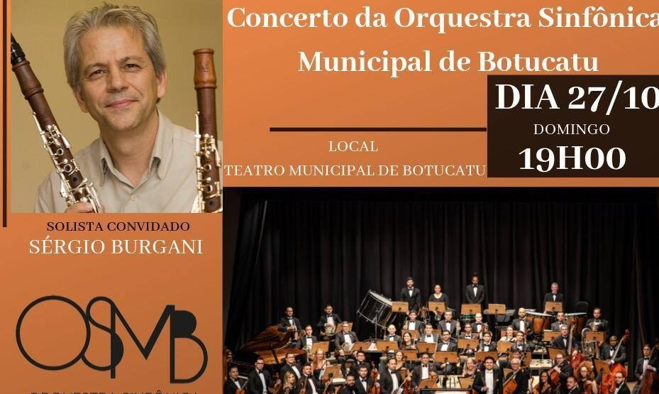 Orquestra Sinfônica de Botucatu terá apresentação de gala no próximo domingo, 27 Orquestra Sinfônica de Botucatu terá apresentação de gala no próximo domingo, 27