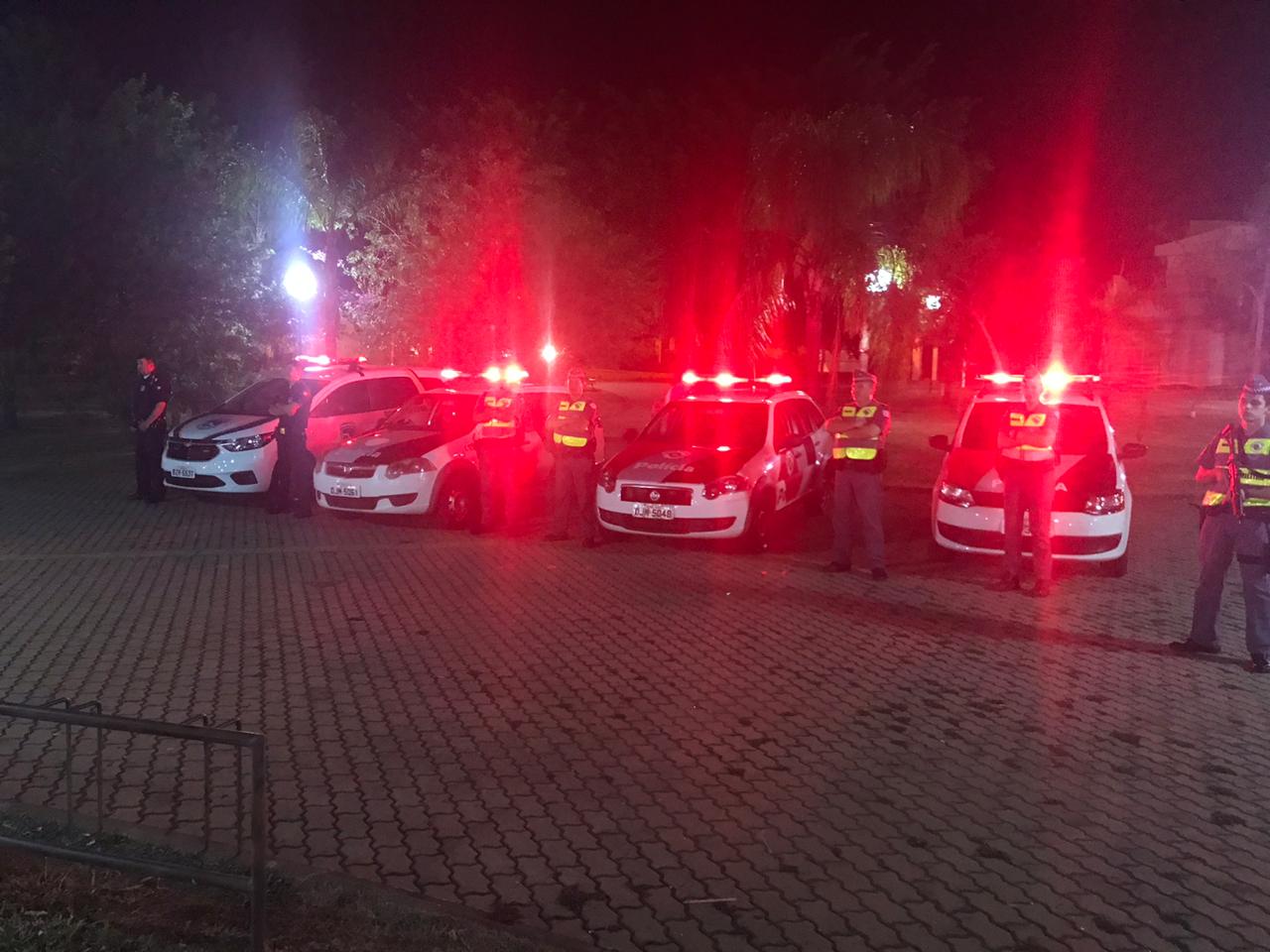 PM e GCM fazem “Operação Pancadão” contra perturbação do sossego em Botucatu