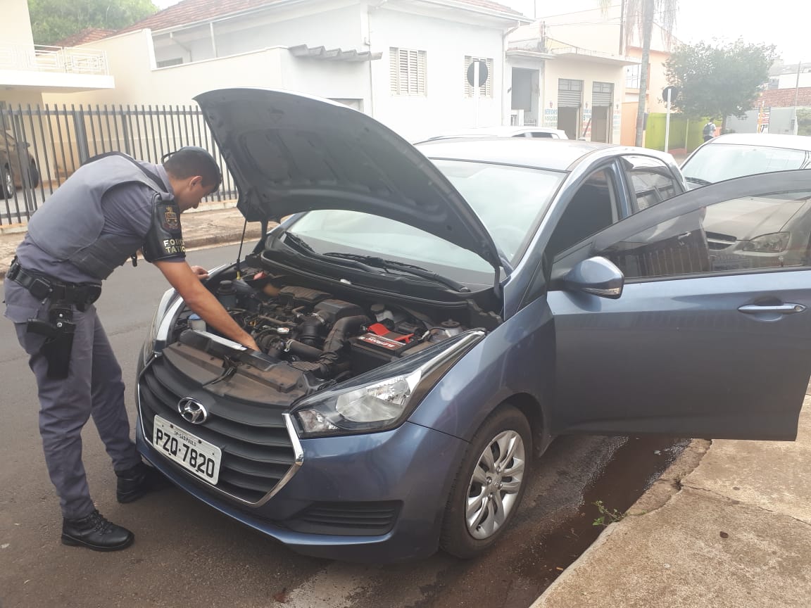 Força Tática prende em Botucatu homem com carro roubado