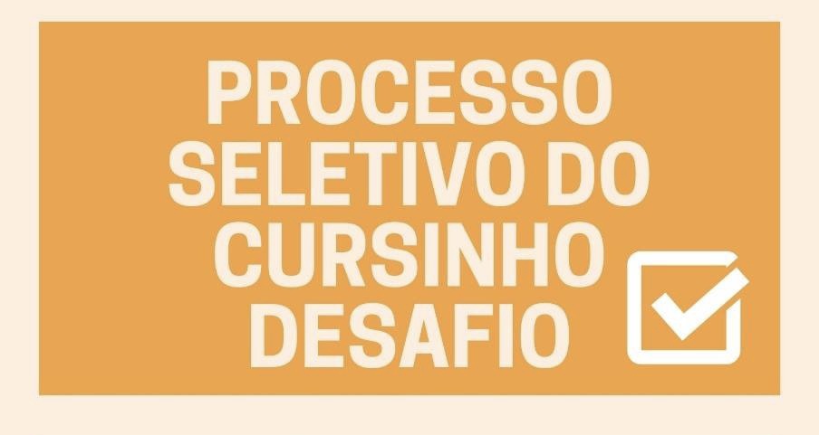 Cursinho Desafio está com inscrições abertas para Processo Seletivo 2020