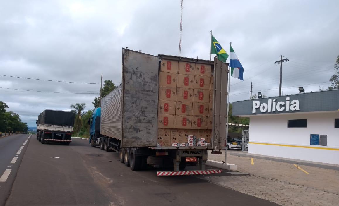 Contrabando: TOR apreende 1,7 milhão de maços de cigarro na região de Avaré
