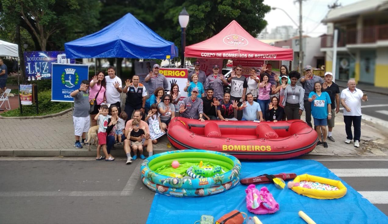 Campanha contra afogamentos é destaque durante o “A Avenida é sua”
