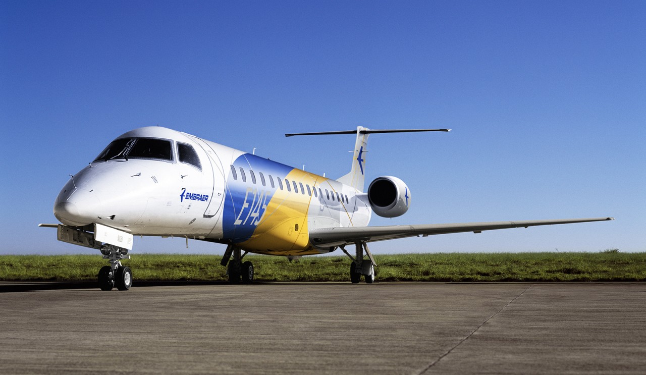 Empresa americana compra 36 aviões ERJ-145 da Embraer