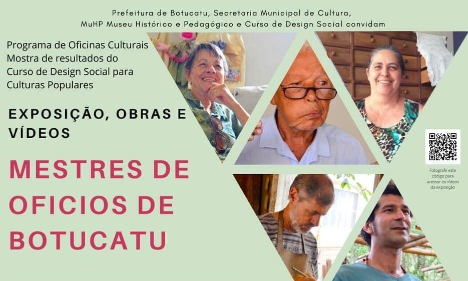 Exposição Mestres do Ofício de Botucatu” ficará em cartaz até o dia 31 Exposição Mestres do Ofício de Botucatu” ficará em cartaz até o dia 31