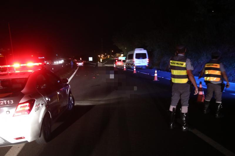  Mulher morre atropelada na Rondon em Bauru