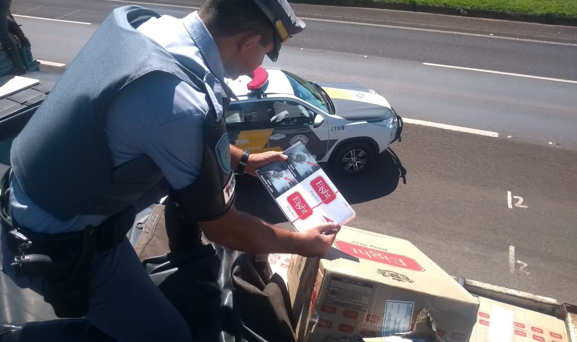TOR flagra contrabando de cigarro durante fiscalização na Castelo Branco