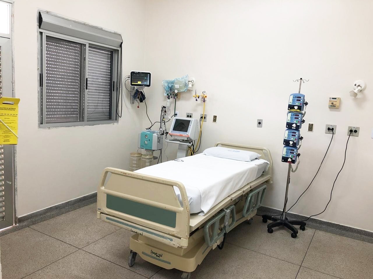 Taxa de ocupação em leitos UTI/Covid-19 em Botucatu continua baixa