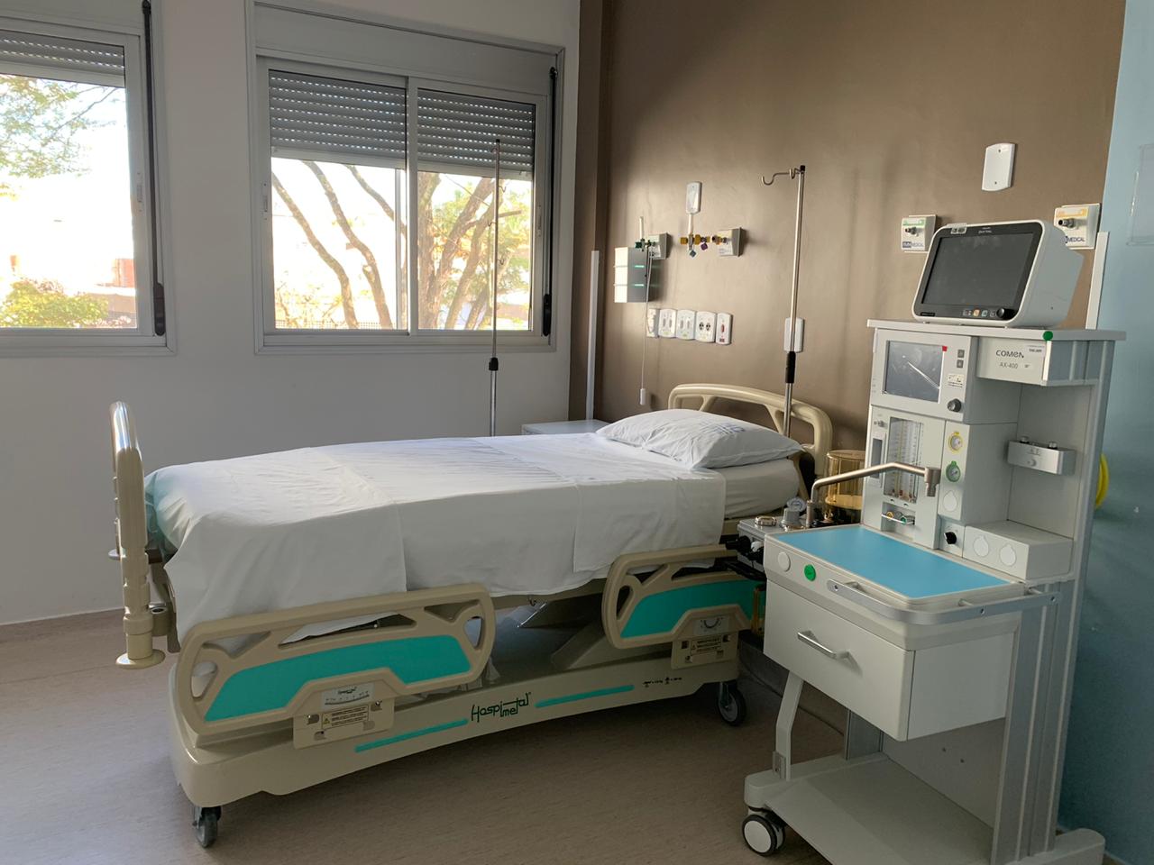 Taxa de ocupação de leitos UTI/Covid chega a 80% no Hospital das Clínicas em Botucatu