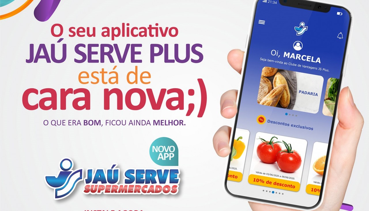 Seu aplicativo Jaú Serve Plus está de cara Nova!