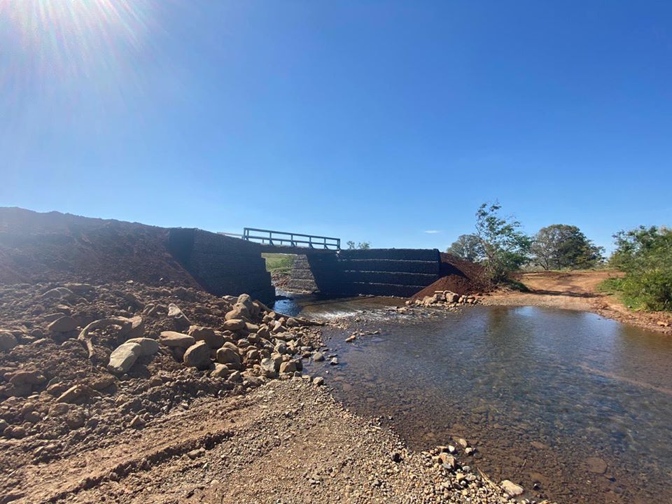Ponte da antiga Usina Indiana é liberada para o trânsito