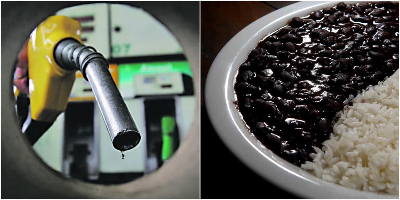 Gasolina e alimentos pressionam inflação em agosto, diz IBGE