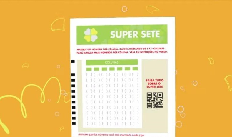 Caixa lança o Super Sete, nova modalidade de loteria