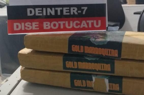 DISE prende durante operação homem com grande quantidade de maconha em Botucatu