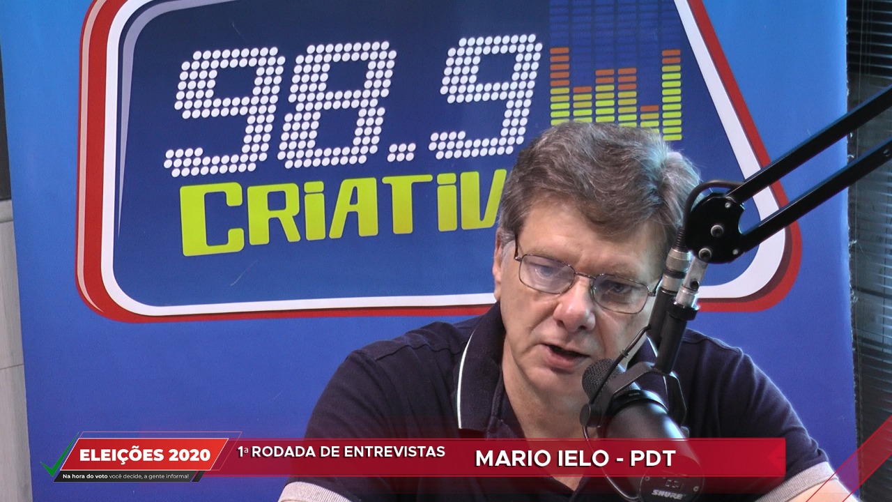 Eleições 2020: confira a entrevista de Mário Ielo ao Acontece Botucatu e rádios Criativa e Cultura