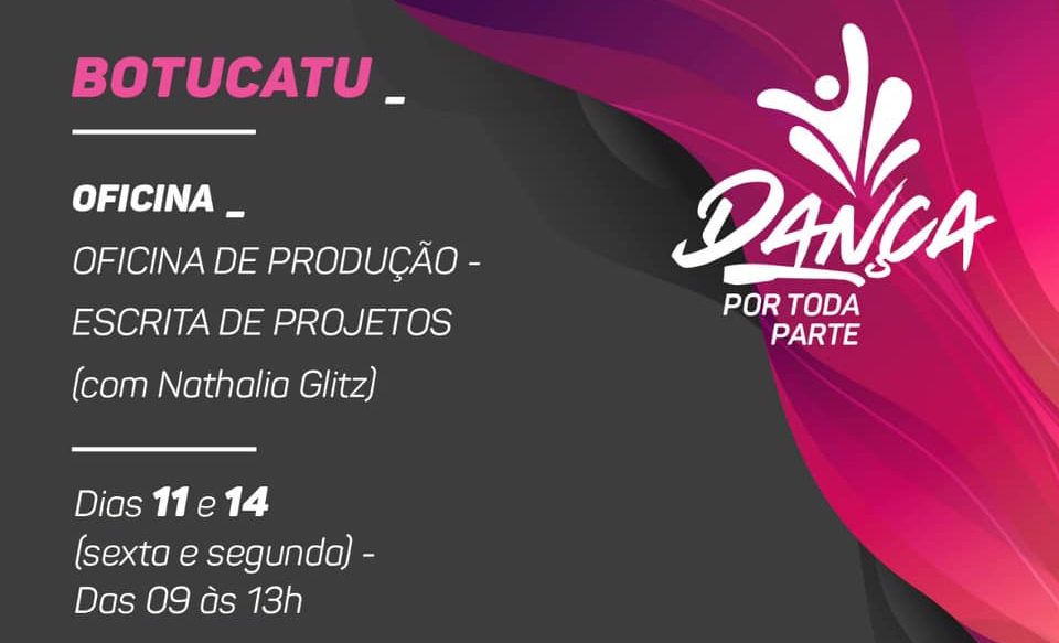 Botucatu terá Oficina de Produção de Projetos gratuita Botucatu terá Oficina de Produção de Projetos gratuita
