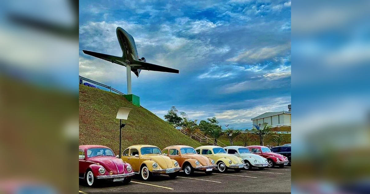 Funcionários da Embraer de Botucatu criam grupo de apaixonados por Fusca
