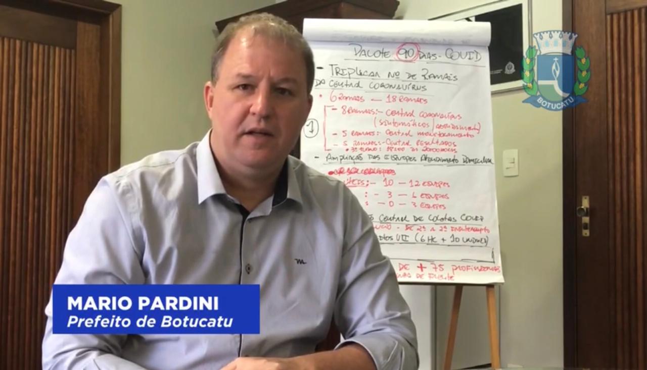 Pardini anuncia contratação de novos profissionais e aumento de equipes no combate ao coronavírus