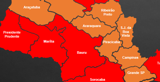 Após flexibilizar Fase Vermelha, Bauru é notificada pelo Governo do Estado