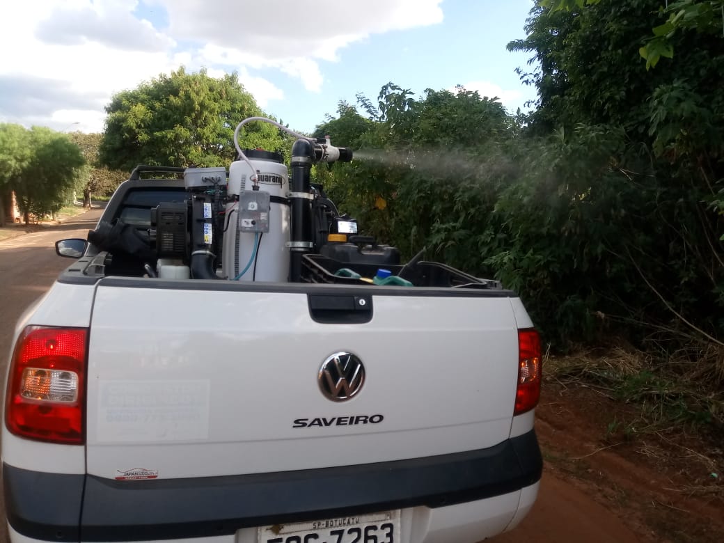 Jardim Botucatu receberá nebulização nesta segunda, 24