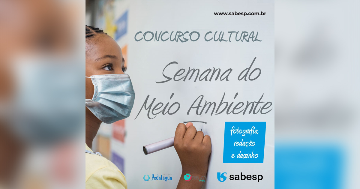 Sabesp lança concurso de artes para estudantes das regiões de Botucatu, São Manuel, Tatuí e São Roque