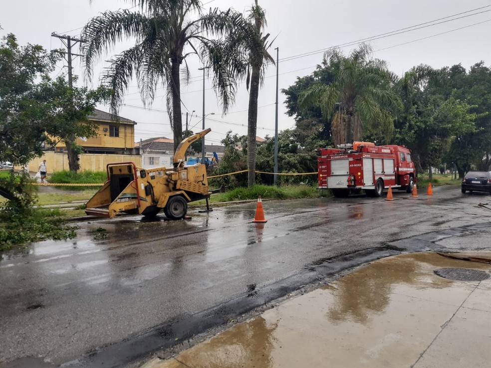Rajadas de 108 km/h que provocaram destruição no litoral de SP foram causadas por ciclone extratropical