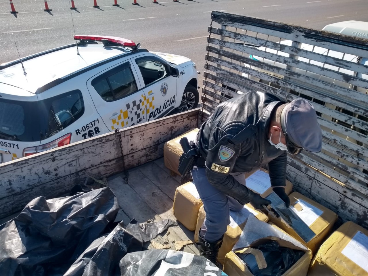 Ação do TOR apreende mais de uma tonelada de droga na Castelo Branco