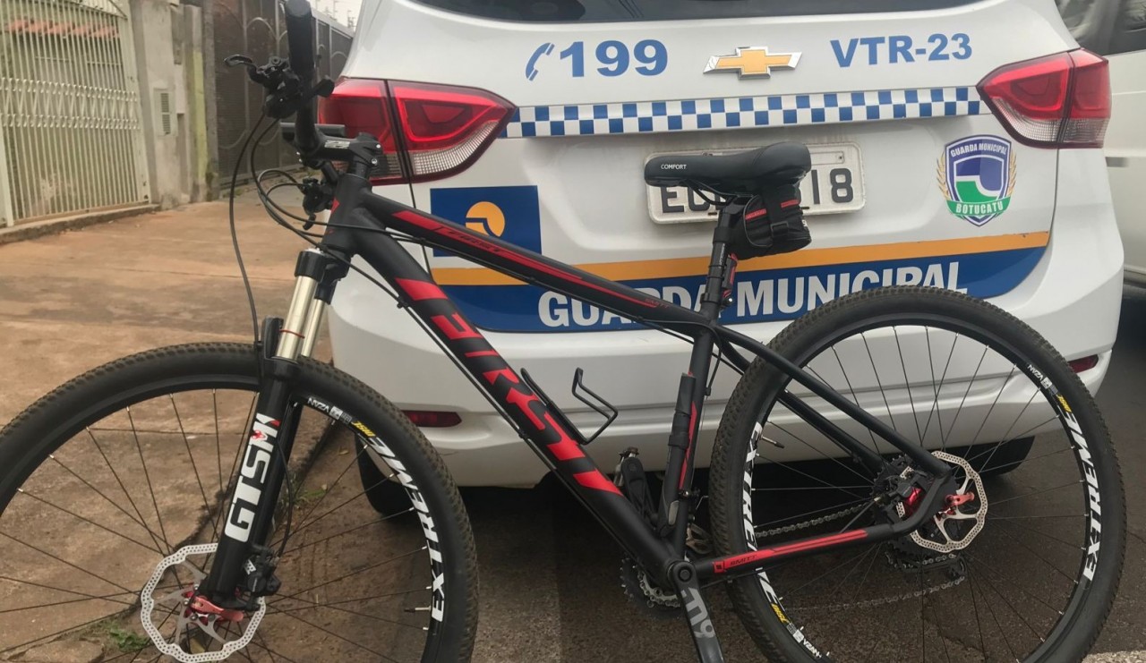 GCM encontra no Jardim Peabiru bicicleta furtada