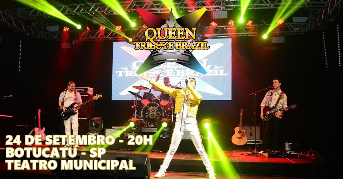 Botucatu terá show de tributo ao Queen na sexta-feira, dia 24 Botucatu terá show de tributo ao Queen na sexta-feira, dia 24