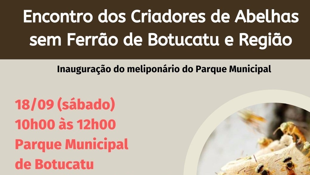 Parque Municipal inaugura hoje meliponário