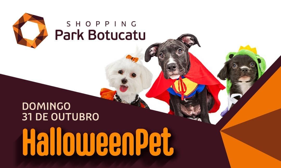 Shopping Park Botucatu promove Halloweenpet Shopping Park Botucatu promove Halloweenpet