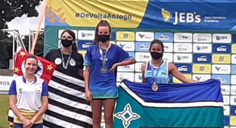 Atleta botucatuense é prata nos Jogos Escolares Brasileiros 2021